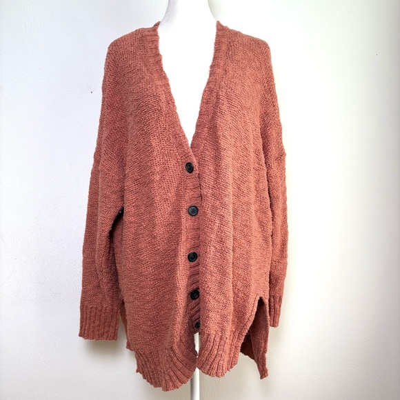 American Eagle relaxed oversized slouchy grandpa cardigan - Picture 12 of 12